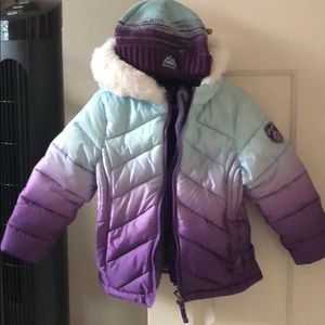 Toddler girl snow jacket size 4